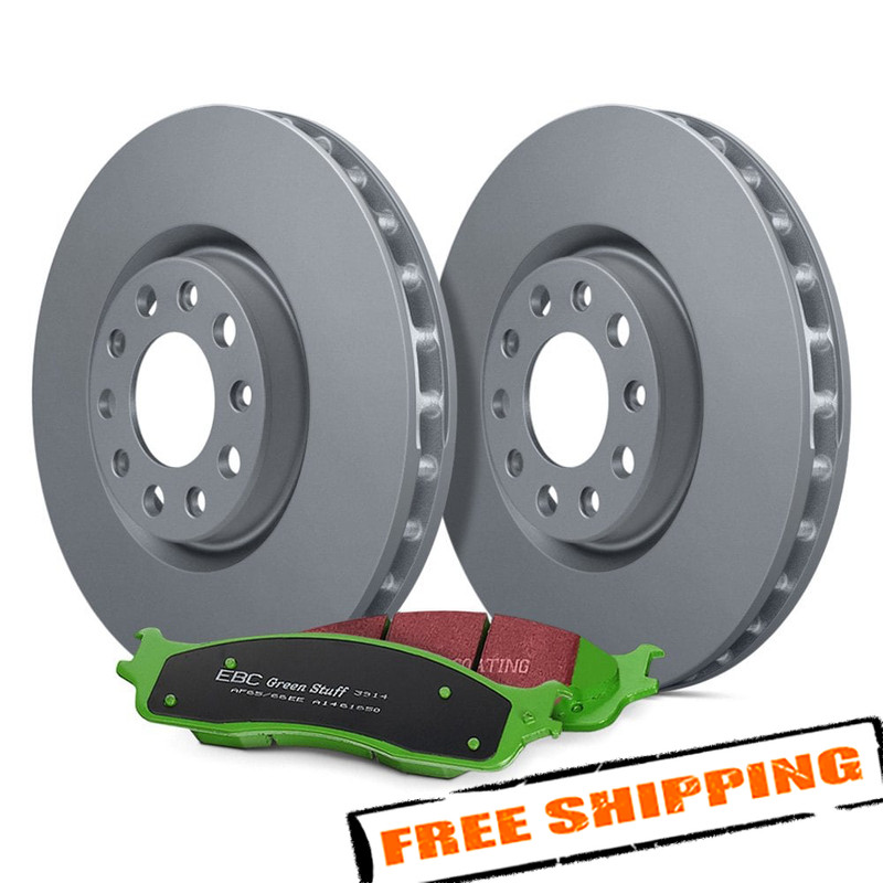 EBC Stage 14 Light Truck & SUV Plain Front Brake Kit for 05-17 Toyota Tacoma gallery