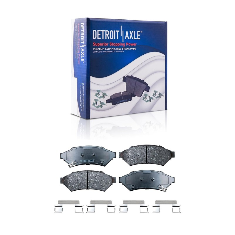Front DRILLED Rotors + Ceramic Pads for 2006 2007 2008 2009 Terraza Uplander gallery