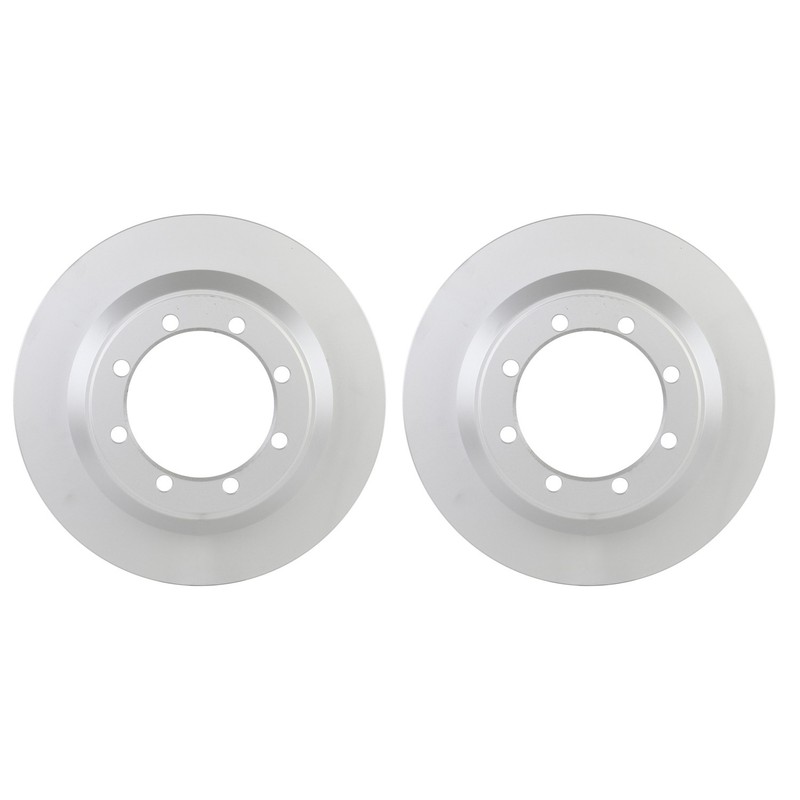Bosch QuietCast Pair Set of Rear Disc Brake Rotors for F-350 Super Duty 4WD RWD