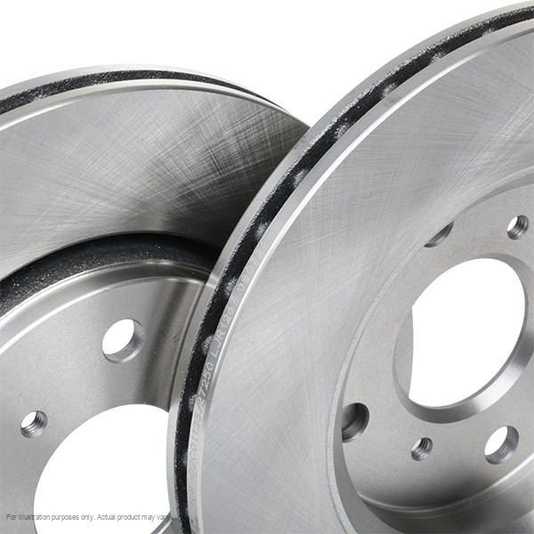 2x APEC Front Brake Discs For CITROËN C1 (PM_, PN_) 1.0 2005-14 DSK2411 gallery