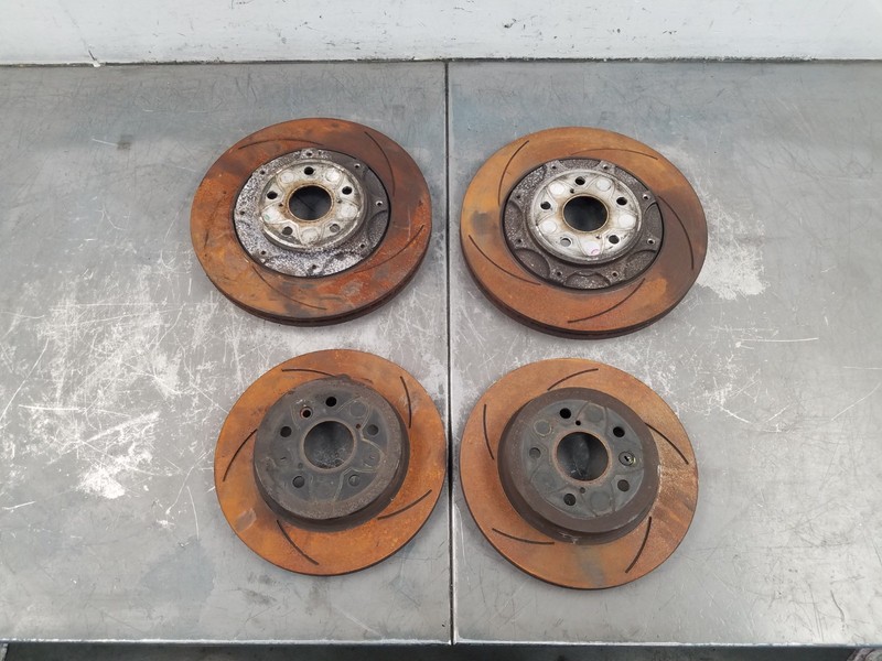 2024 Toyota Corolla GR AWD Brake Rotor Set 39K Miles #8993 A5 gallery