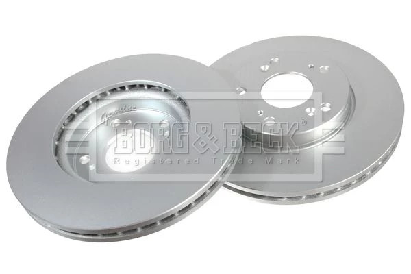 Borg & Beck BBD4538 Front Brake Discs Pair 280mm Vented Fits Honda Accord Civic gallery