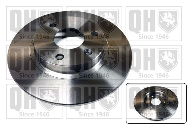 2x Brake Discs Pair Solid fits CITROEN SAXO VTS 1.4 Front 96 to 03 238mm Set QH gallery