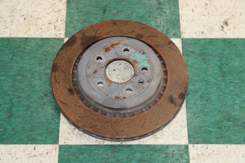 15-19 C7 Vette Z51 Rear Passenger Right RH RR Brake Slotted Rotor Factory OEM OE