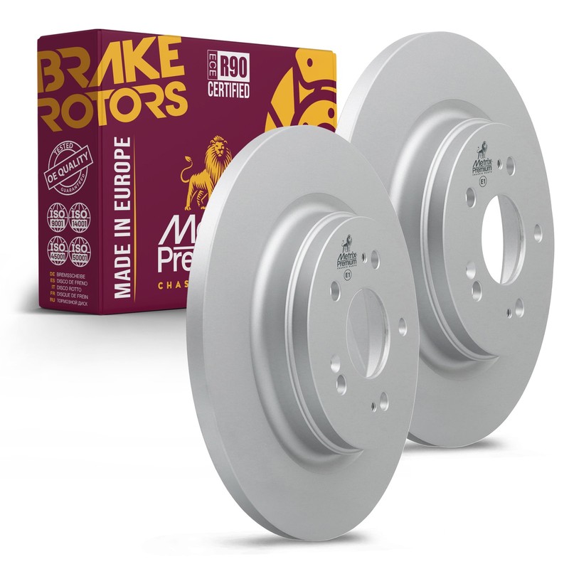 Rear Disc Brake Rotor For 2018-2023 Honda Odyssey 982311FZN 2 PC