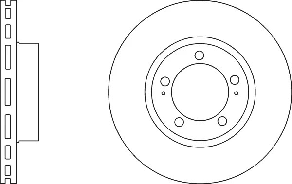 FOR TOYOTA COROLLA ZRE181 1.6 13-18 FRONT VENTED BRAKE DISCS AND PADS SET 277 MM gallery