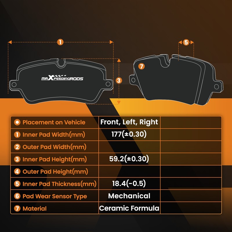 Front Brake Rotors+Brake Pads Kit for Chevrolet Astro/Avalanche 1500/Express1500 gallery