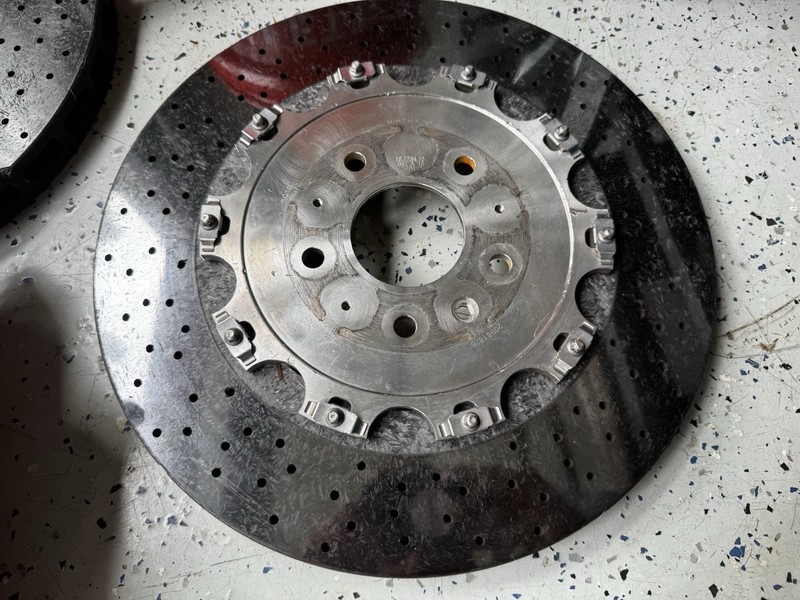 2015-19 Chevy Corvette Z06 Front Carbon Ceramic Rotor 177-1175 20981825