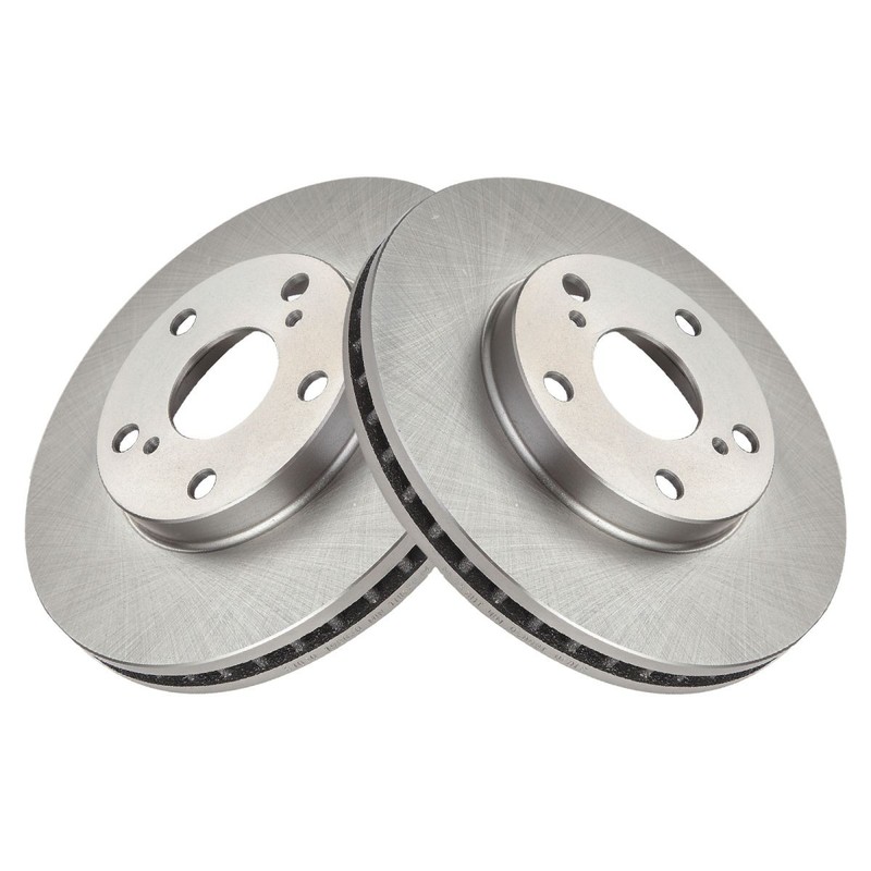 TRQ Front Premium Posi Semi Metallic Brake Pads & 2 Rotors Discs Kit for Camry gallery