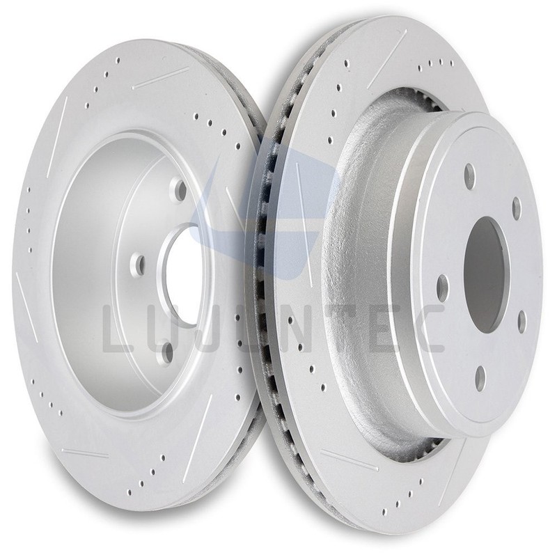 Rear Brake Discs Rotors For DODGE RAM 1500 2WD 4WD 4X4 02 04 05 06 07 08 09 10