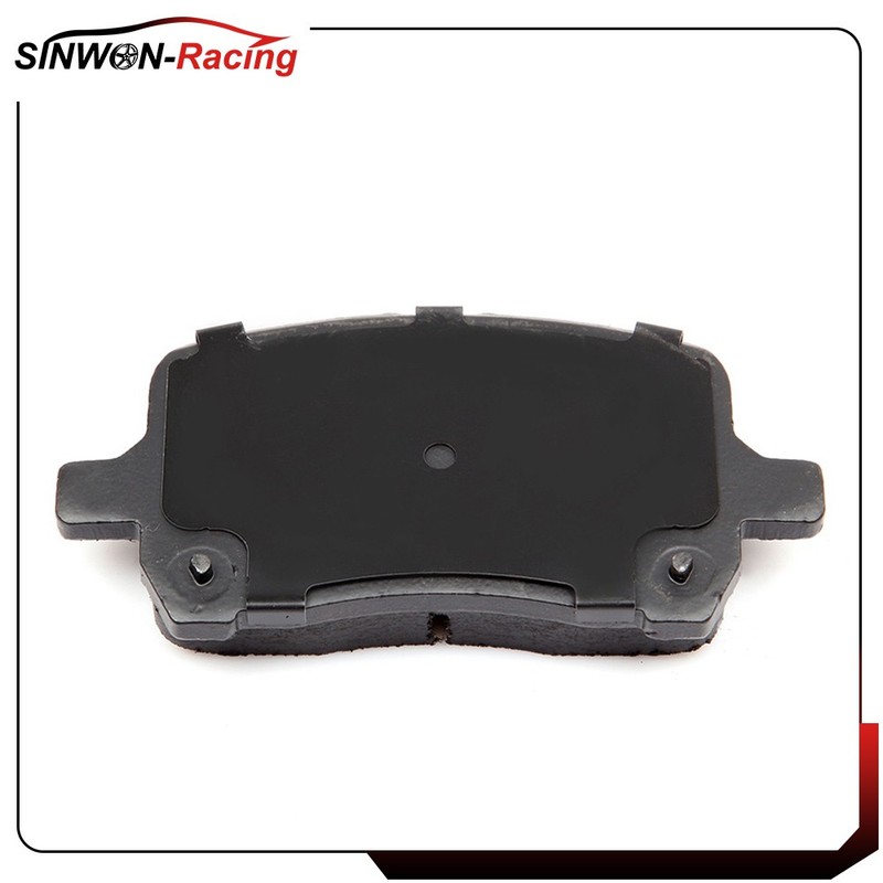 Front and Rear Ceramic Brake Pads & Rotors Slot For Chevrolet Malibu 2009 - 2012 gallery
