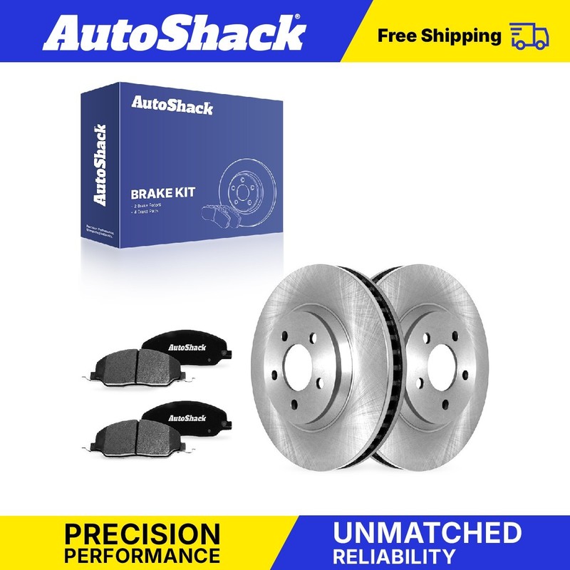 Front Brake Rotors Ceramic Pads for 2005-2010 Ford Mustang