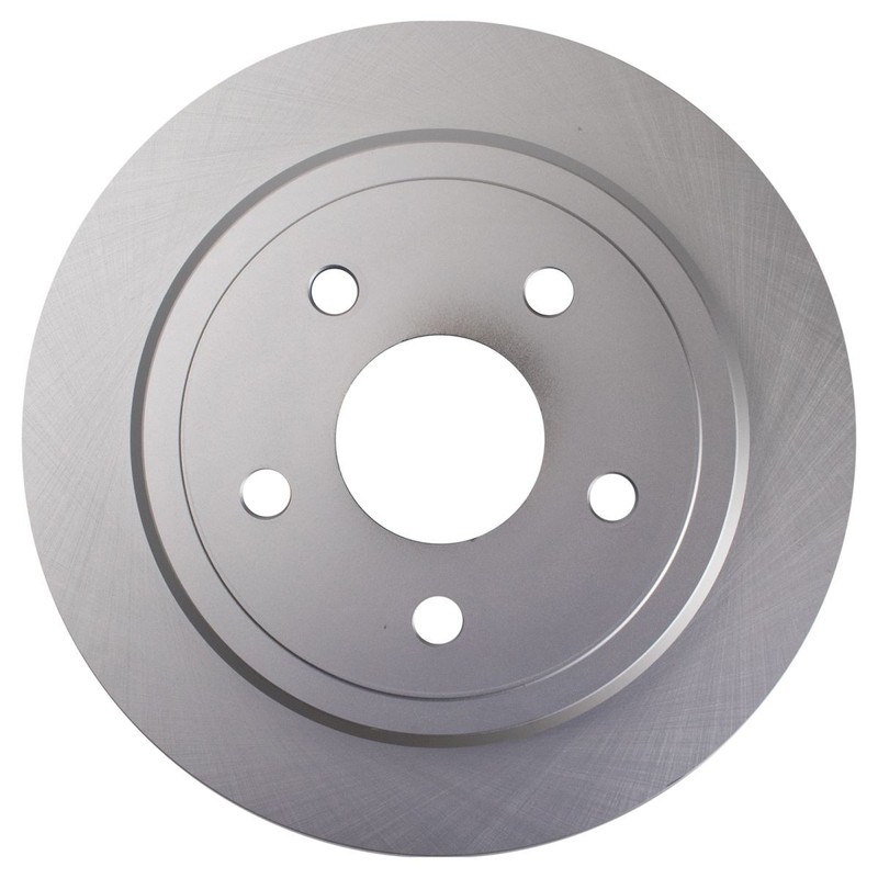 Front & Rear Semi-Metallic Brake Pad & Coated Rotor Kit w/Fluids for Jeep gallery