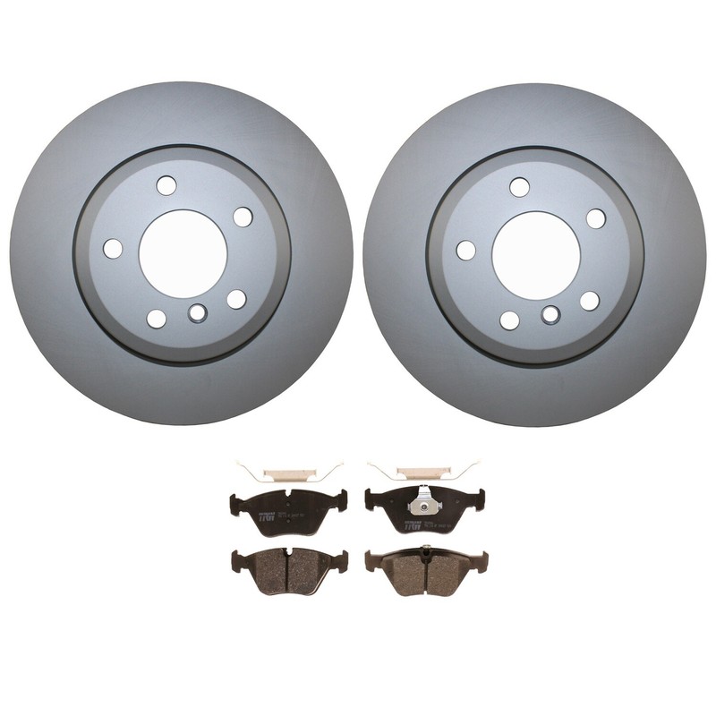 Front Brake Kit 325mm Disc Rotors and TRW Pro Low-Metallic Pads For BMW E83 X3 gallery