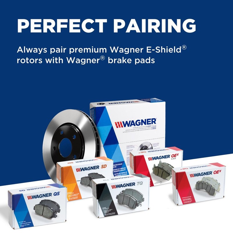 Wagner Brake BD126407E Front Disc Brake Rotor gallery