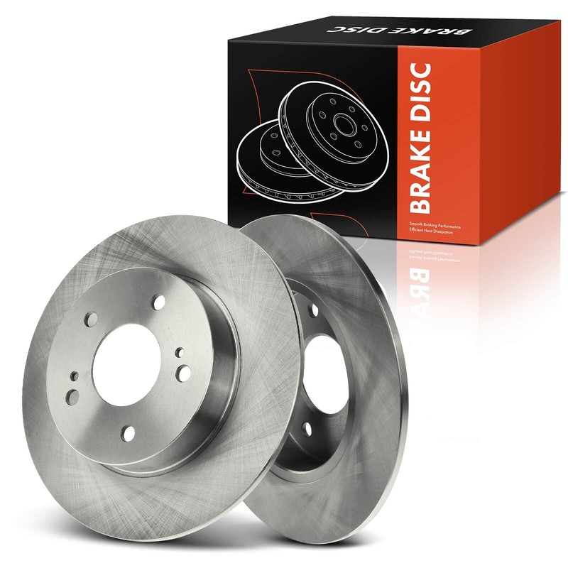 2x Rear Left & Right Disc Brake Rotors for Nissan Maxima 94-03 Infiniti I30 I35