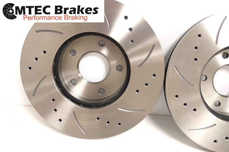 Front Brake Discs & MTEC Brake Pads Nissan Skyline R33 2.5T GTS-T 296MM gallery