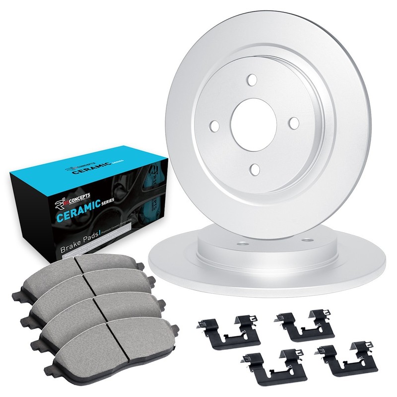 WFWH1-31005 R1 Concepts Brake Disc and Pad Kits 2-Wheel Set Front for BMW 2002 gallery