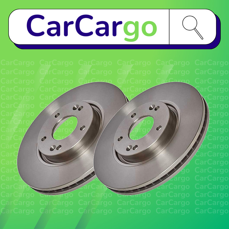 Vented Front Brake Discs Hyundai ix35 2.0 GDi 4WD 2013-2015 300 mm