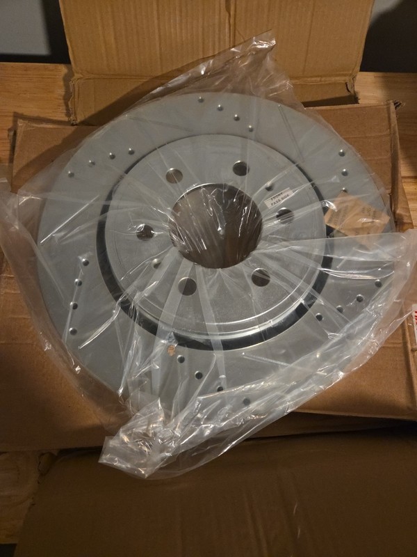 Powerstop Brakes AR85108XR Disc Brake Rotor, RH, Drilled & Slotte Ford Exp 07-19