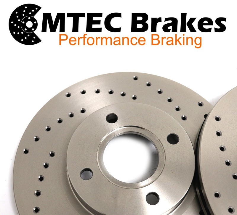 2012 Ford Fiesta ST180 ST200 - Drilled Front Brake Discs e Post. & Mtec Pills gallery