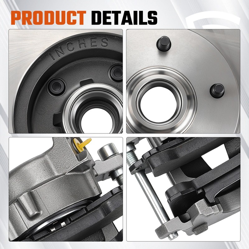 Disc Brake Kit For 1955-64 Chevy Full Size Impala Bel Air Car Deluxe, 5 x 4-3/4" gallery