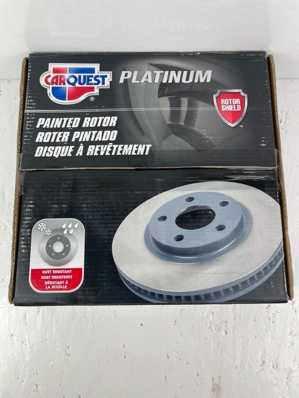 2x REAR Disc Brake Rotor, Carquest Platinum Coated fits 14-16 Chevrolet Spark EV gallery