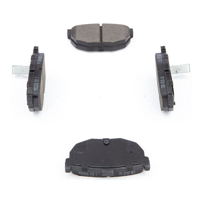 OE Rear Disc Rotors Ceramic Brake Pads for Nissan Stanza 1990-1992 gallery