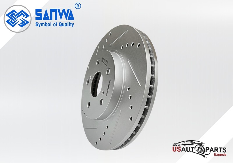 FRONT RH BRAKE ROTOR VENTED & GEOMET COATED D&S FOR LEXUS TOYOTA ES300 02-15 gallery