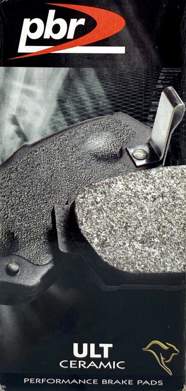 Performance Rear Break Pads ULT Ceramic — D 996 RU (replaces 109.07380)