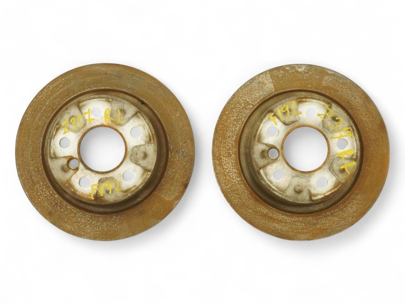 14-20 BMW i3 I01 Rotor Brake Disc Stop Rear Left Right Set Of 2 6864141 OEM
