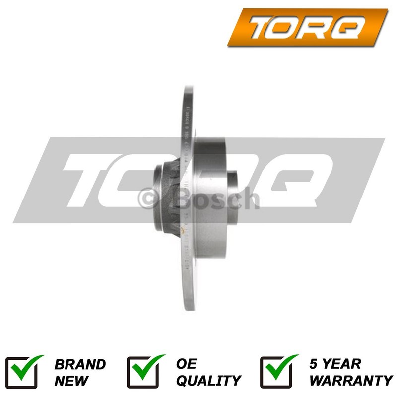 Brake Disc Rear Torq Fits Renault Trafic 2001-2014 Nissan Primastar 2002-2016 gallery
