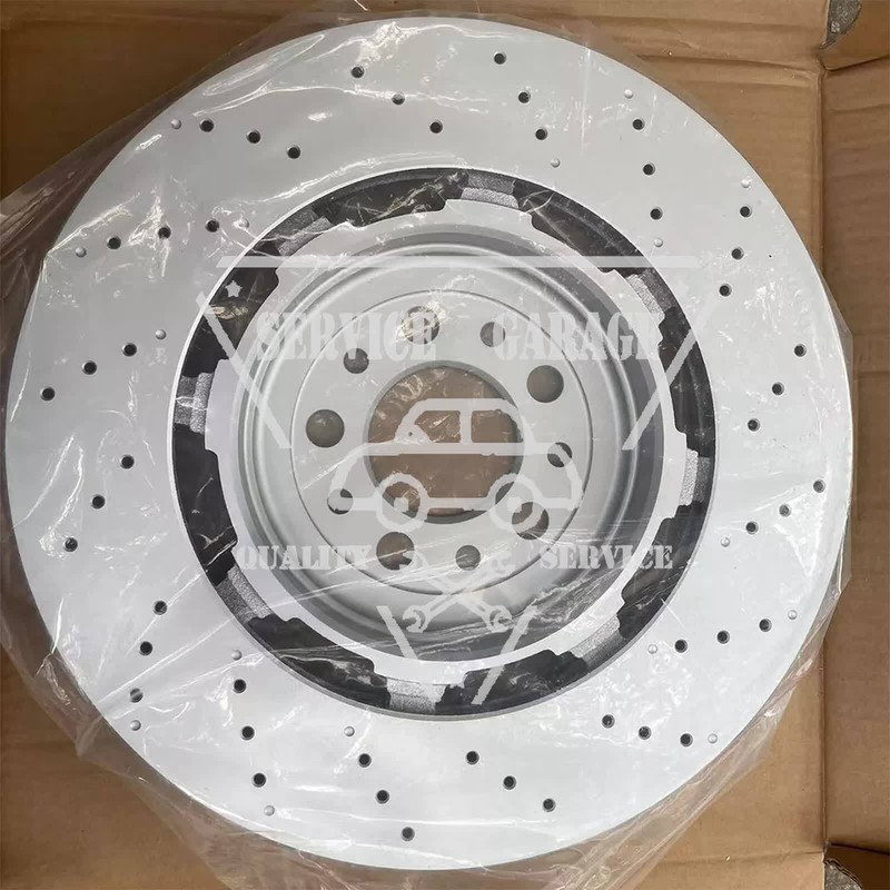 For Alfa Romeo Giulia Stelvio Quadrifoglio 2017-2021 Front Brake Rotors LH & RH gallery