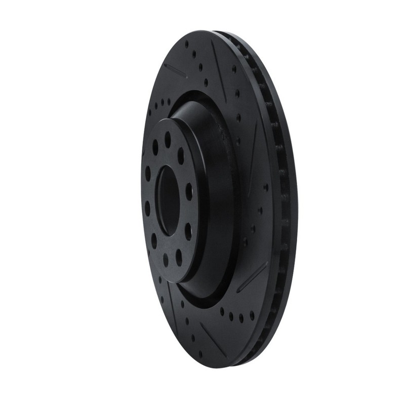 For Audi S3 2022-2026 Brake Rotor | Black | 310 mm. / 12.20 in. Outside Diameter gallery