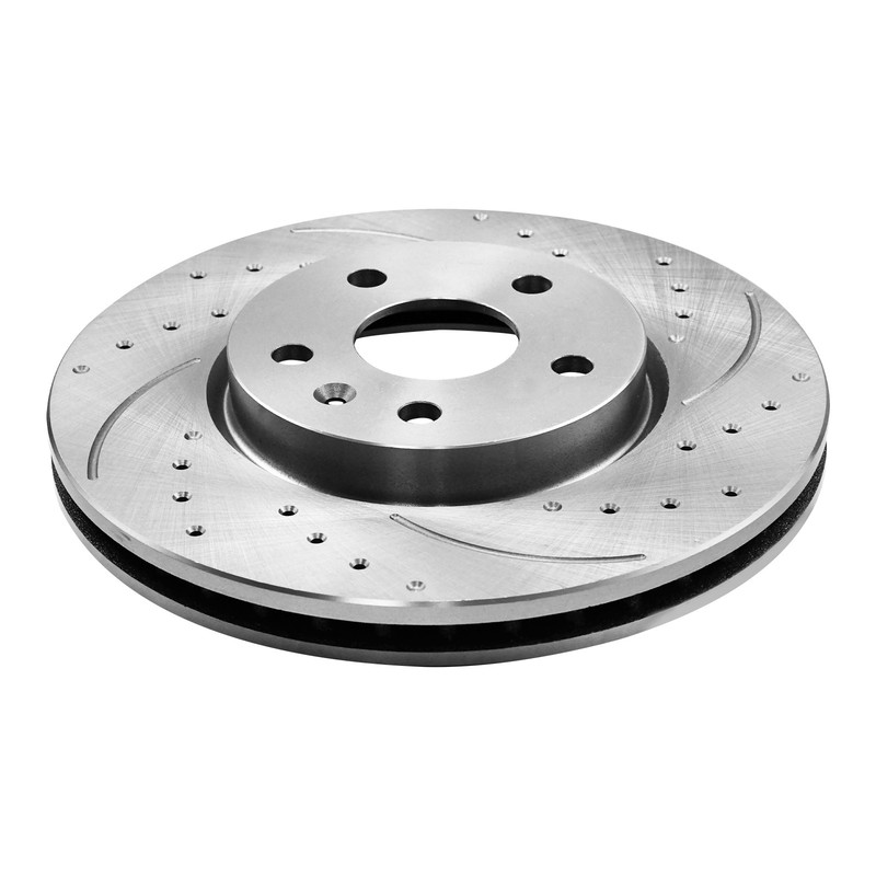 Front Disc Rotors + Ceramic Brake Pads For 2010-2013 2014 2015 Chevy Camaro V6 gallery