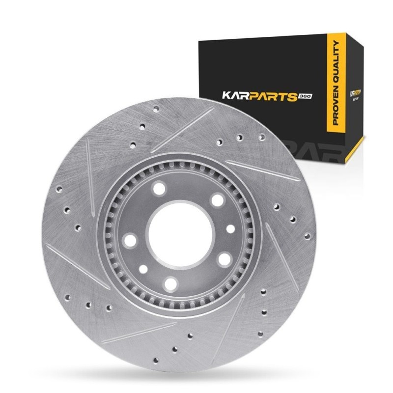 For Mazda 6 2006-2013 Brake Rotor | Silver | 23 mm. / 0.91 in. Discard Thickness