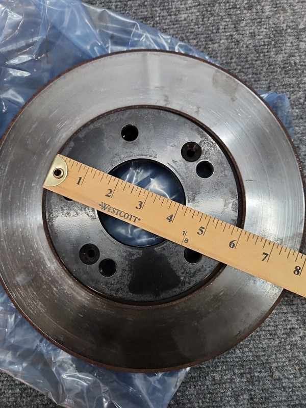 Front Disc Brake Rotor Replacement Min Thickness 24mm Unknown gallery