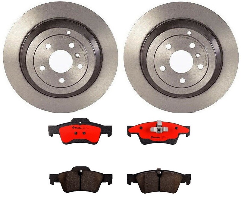 Brembo Rear Brake Kit Ceramic Pads & Disc Rotors for MB W164 W251 ML and R Class