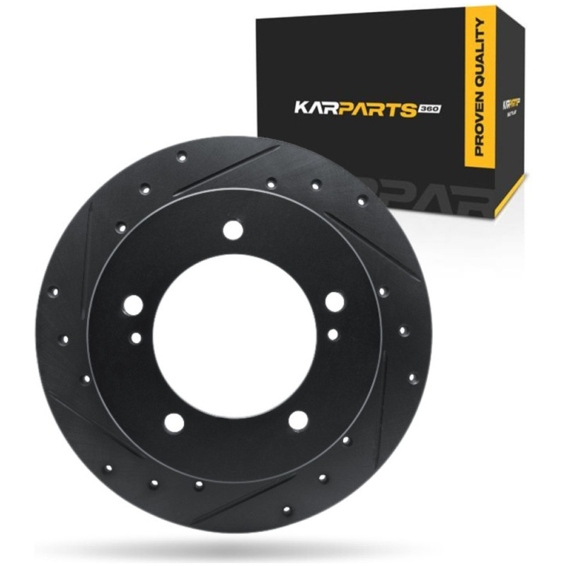 For Suzuki Samurai 1990-1995 Brake Rotor Front Driver Side | Solid Cast Iron