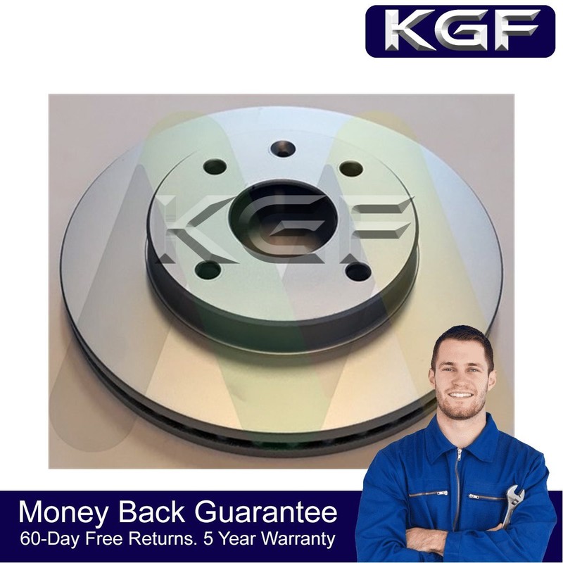 KGF Front 1x Brake Disc Fits Chevrolet Daewoo + Other Models