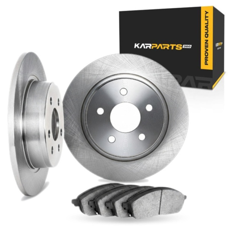 For Lexus LS460/LS600h 2014 2015 Brake Set Rear | Cast Iron | Vented | Plain