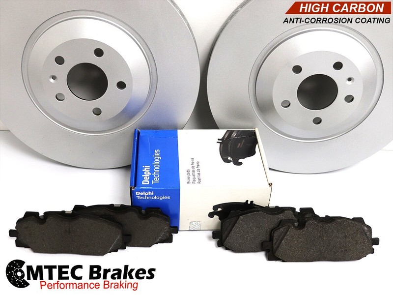 Audi A8 Q7 15- Front High Carbon Coated Set Brake Discs Delphi Pads gallery