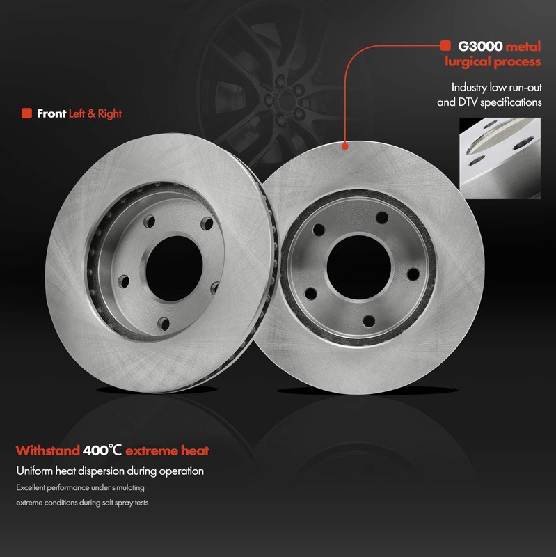 Front or Rear Disc Brake Rotors for Chevrolet Blazer GMC Jimmy Cadillac Seville gallery