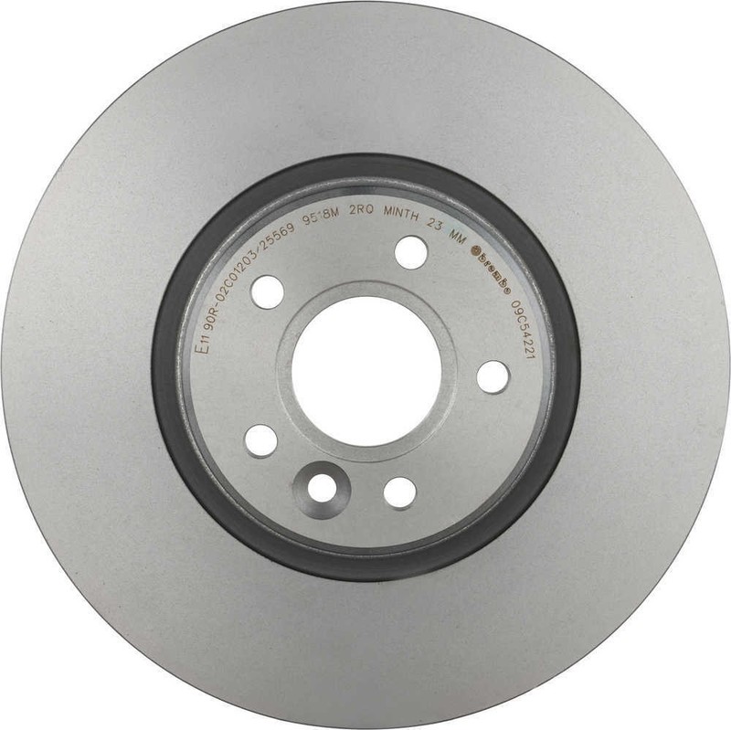 Disc Brake Rotor-Premium UV Coated OE Equivalent Rotor Brembo 09.C542.21