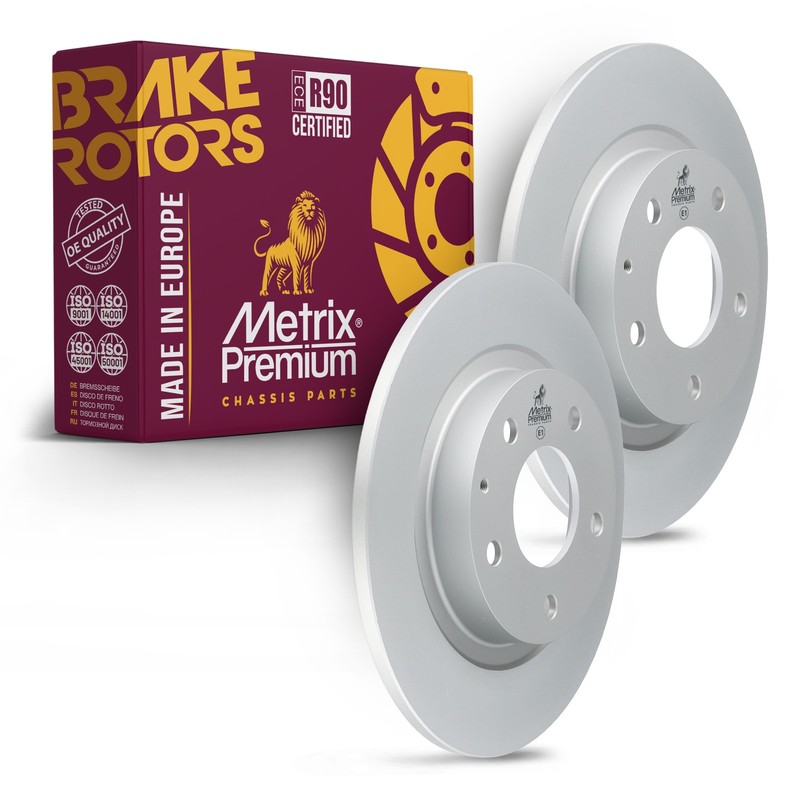 Rear Disc Brake Rotor for 2014-2021 Mazda 6 2PC GHT226251 10.93 in