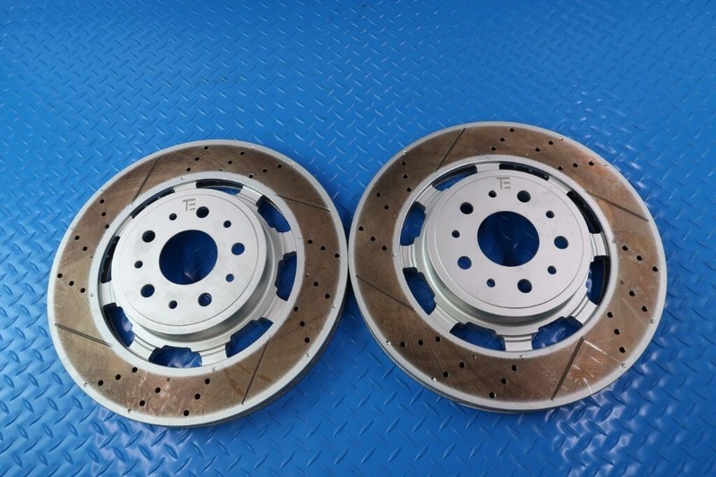 Maserati GranTurismo Gran Turismo Gt front brake disc rotors TopEuro #12080 gallery