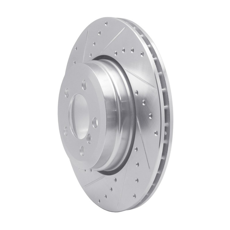 For BMW 760Li 2005-2008 Brake Rotor Rear, Driver Side | Silver | 5 Stud/Lug Hole gallery