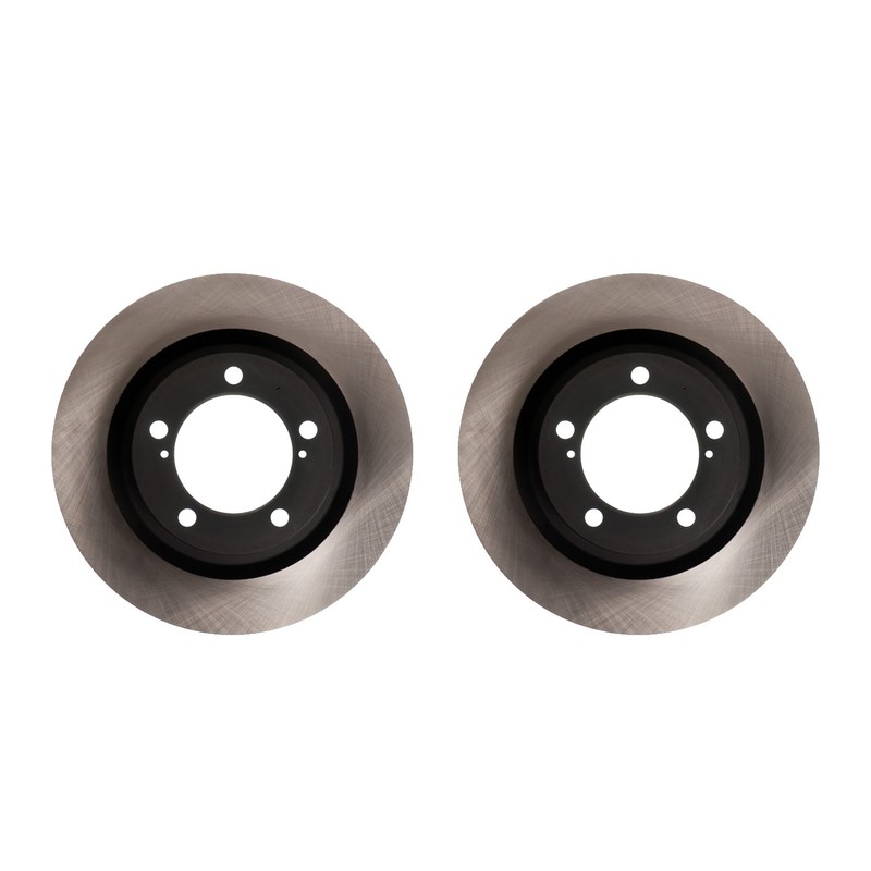 Advics Pair Set of Front Vented Disc Brake Rotors for Land Crusier LX570 Sequoia