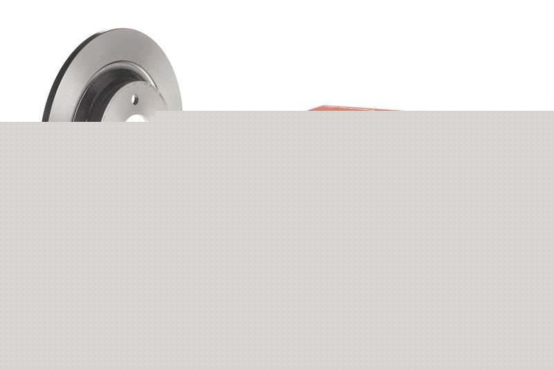 Brembo Rear Left or Right 302mm Solid Coated Disc Brake Rotor for Mazda 5 06-15