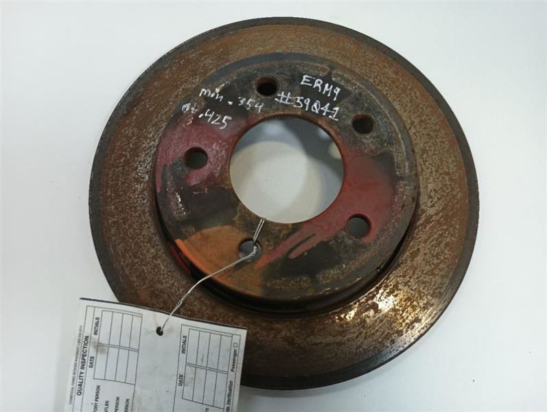 Rear Rotor from 2012 Mazda 3 10205090 gallery